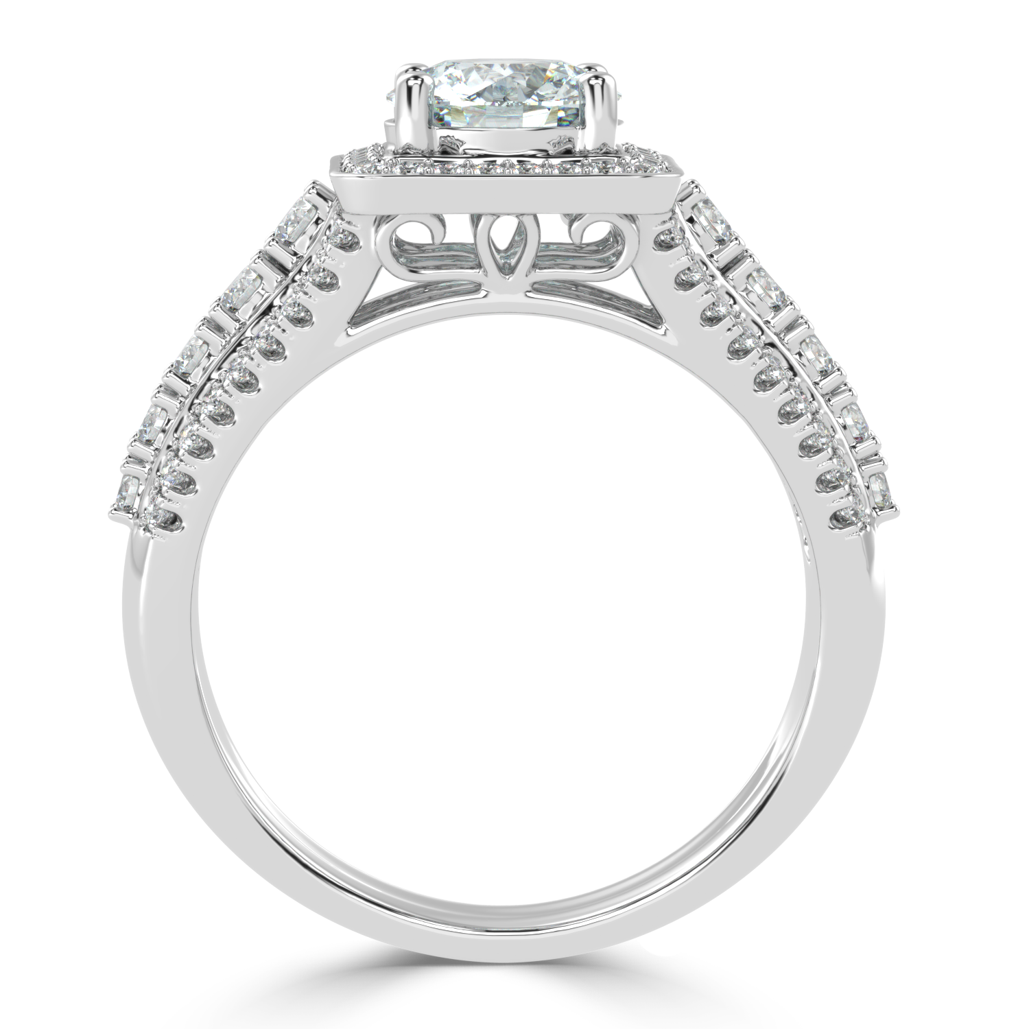 Buy 1.74Ct H VS1 Natural Diamond Ring | SolitaireKart